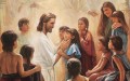 jesus bendice a los niños nefitas 2 religioso cristiano